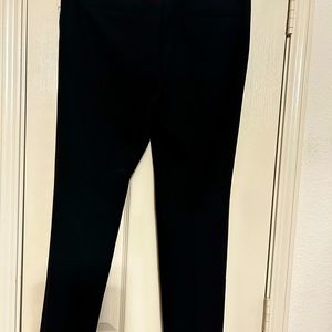 Black dress pants.  Like new, rarely worn.  Size 6.  Loft